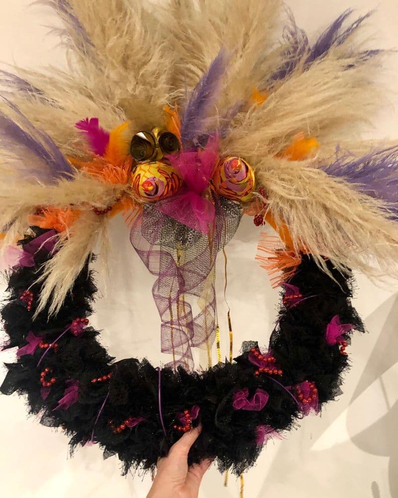 Couronne deuil C. RINGER de face
